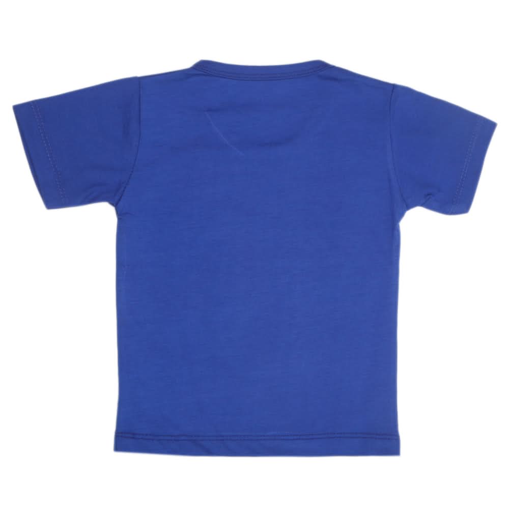 Boys Half Sleeves T-Shirt - Royal Blue, Kids, Boys T-Shirts, Chase Value, Chase Value