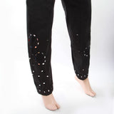 Women's Trouser With Mirror - Black, Women, Pants & Tights, Chase Value, Chase Value
