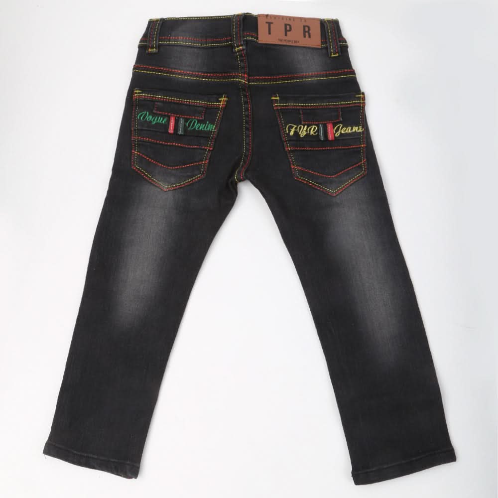 Boys Denim Pant - Black, Kids, Boys Pants, Chase Value, Chase Value