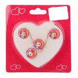 Girls Locket Set - Pink, Kids, Jewellery Sets, Chase Value, Chase Value