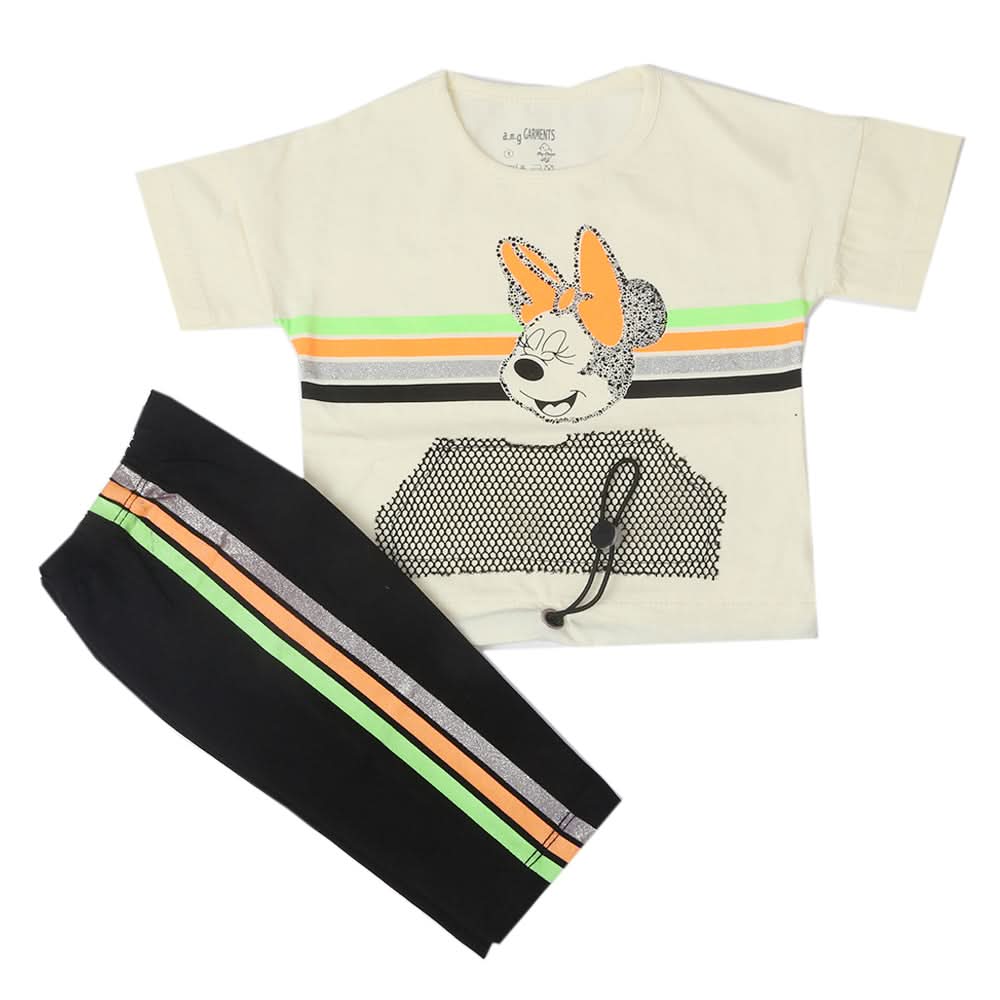 Newborn Boys Half Sleeves Suit - Cream, Kids, Newborn Boys Sets And Suits, Chase Value, Chase Value