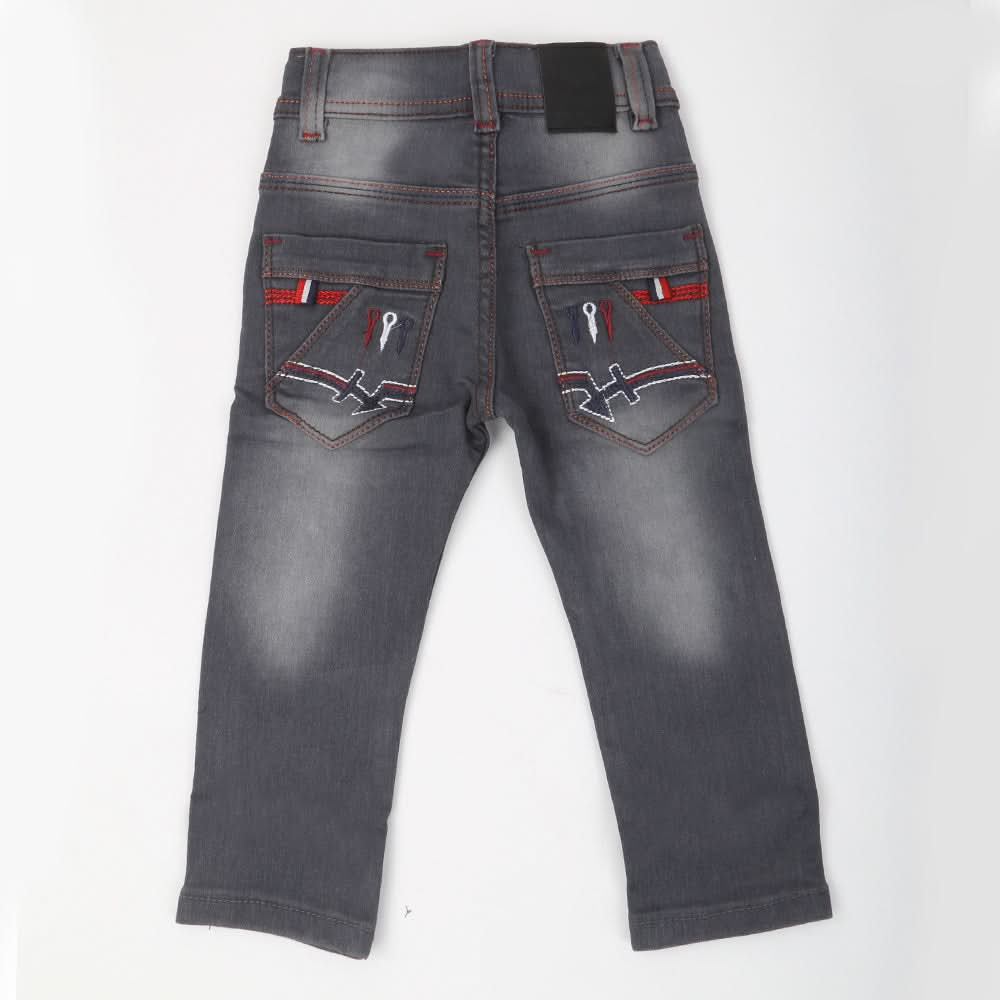Boys Denim Pant - Grey, Kids, Boys Pants, Chase Value, Chase Value