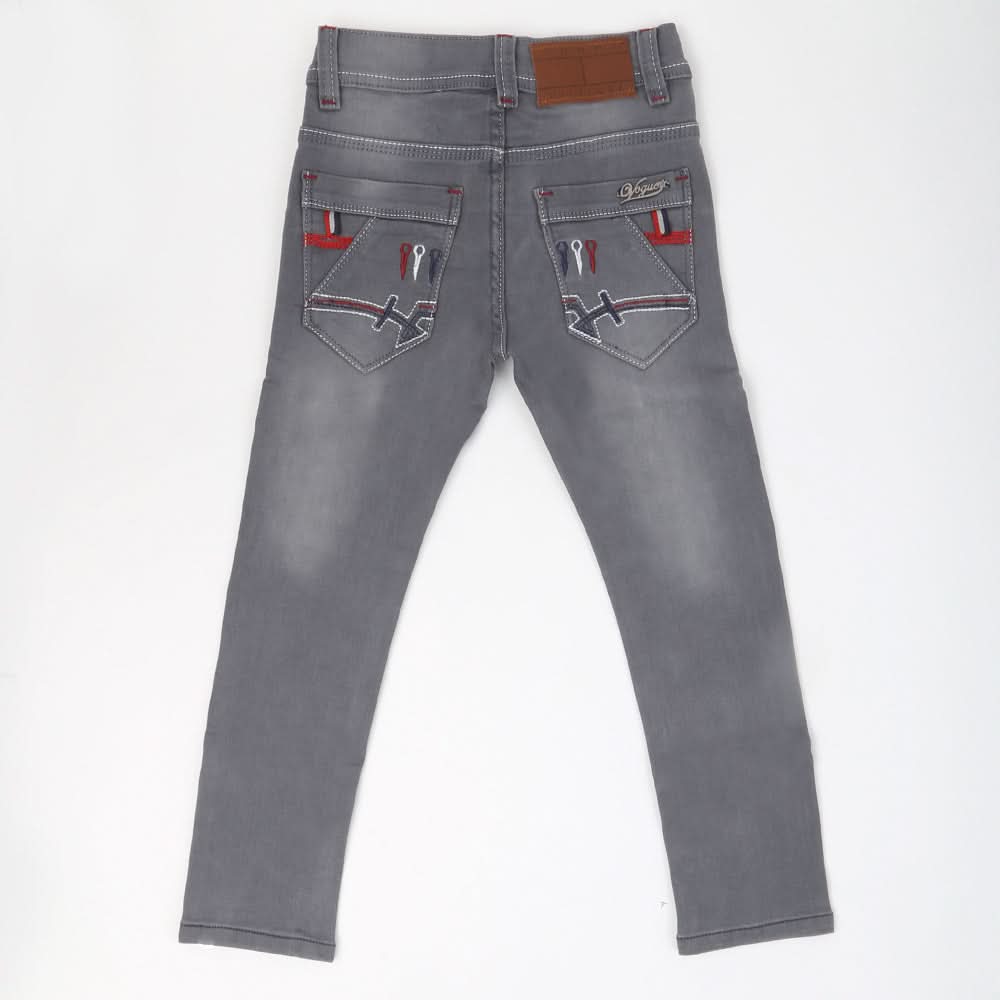 Boys Denim Pant - Grey, Kids, Boys Pants, Chase Value, Chase Value