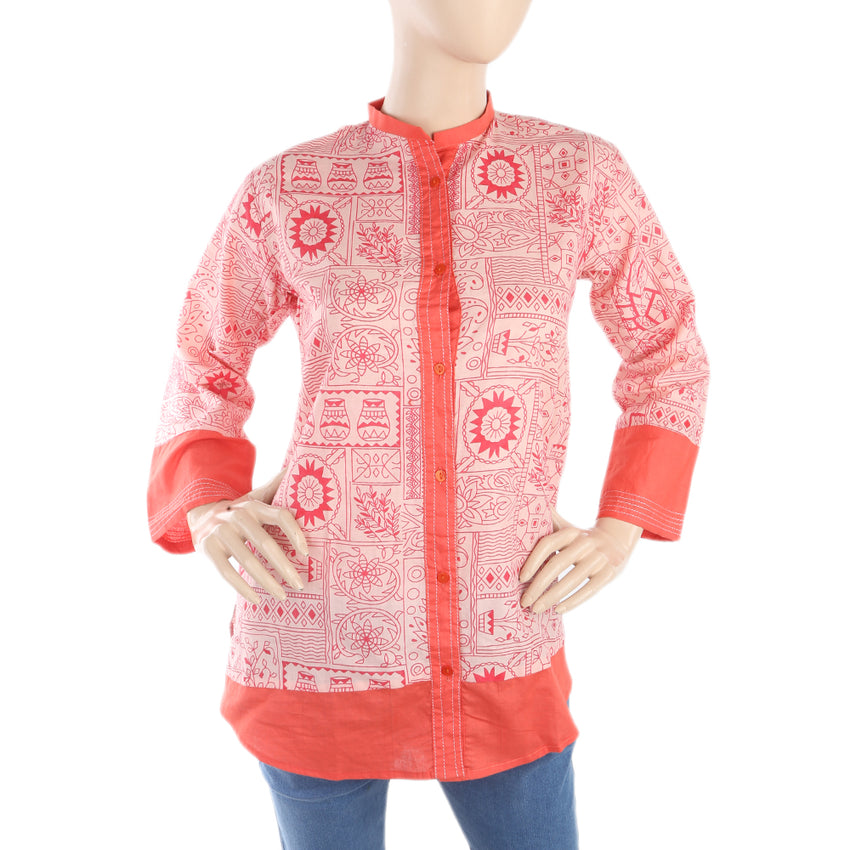 Women's Casual Shirt - D-Pink, Women, T-Shirts And Tops, Chase Value, Chase Value