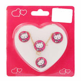 Girls Locket Set - Pink, Kids, Jewellery Sets, Chase Value, Chase Value