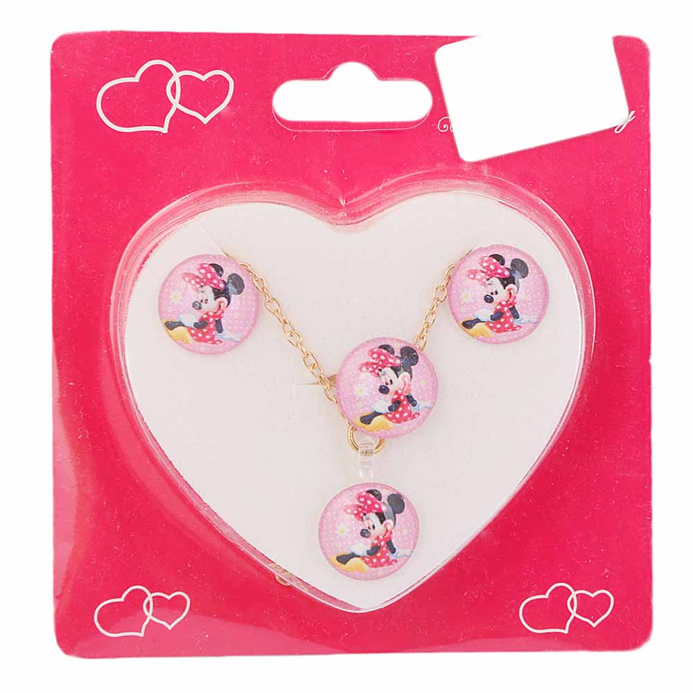 Girls Locket Set - Pink, Kids, Jewellery Sets, Chase Value, Chase Value