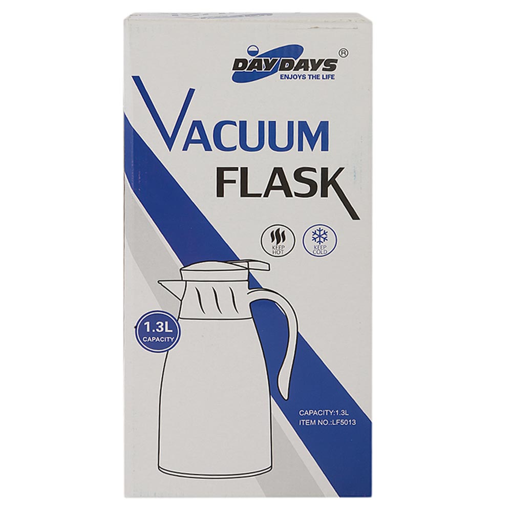 Vacuum Flask Thermos Jug 1.3 Liters - Pink, Home & Lifestyle, Glassware & Drinkware, Chase Value, Chase Value