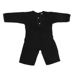 Newborn Plain Shalwar Suits - Black, Kids, Newborn Boys Shalwar Suits, Chase Value, Chase Value