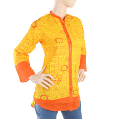Women's Casual Shirt -Mustard, Women, T-Shirts And Tops, Chase Value, Chase Value