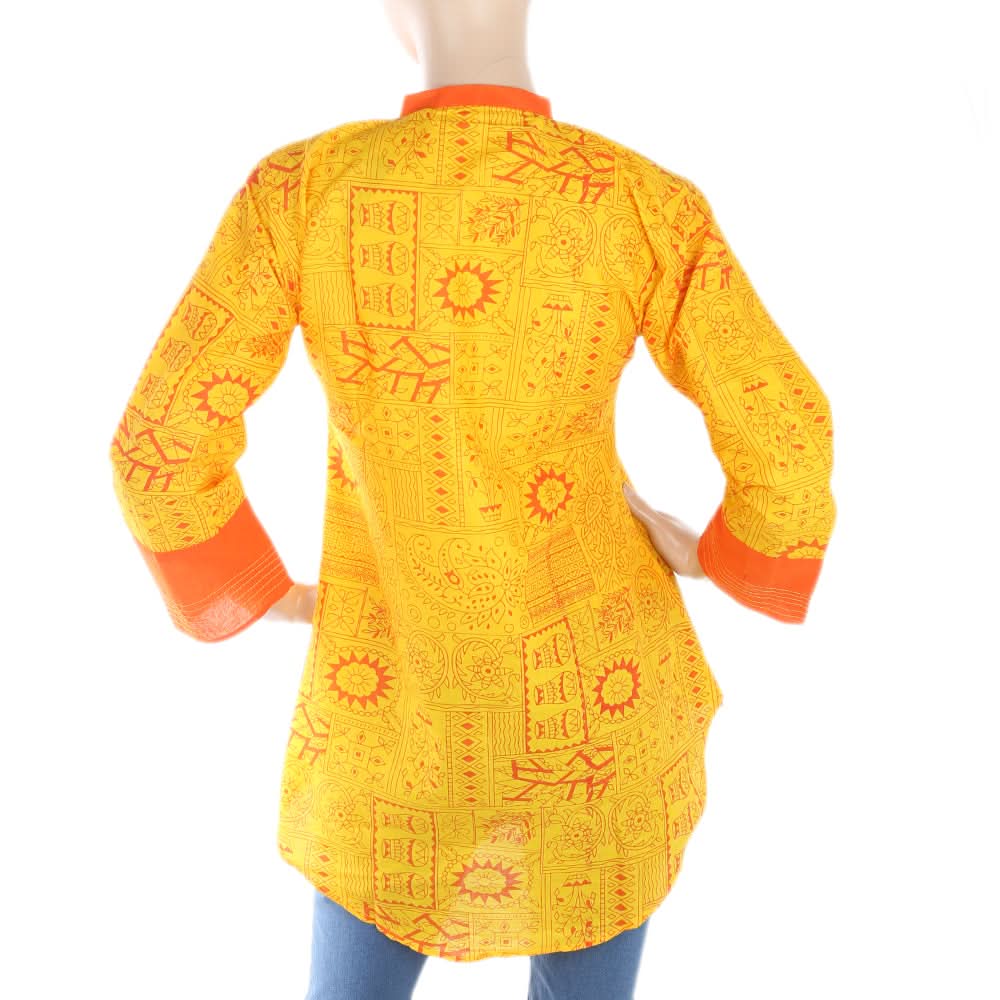 Women's Casual Shirt -Mustard, Women, T-Shirts And Tops, Chase Value, Chase Value
