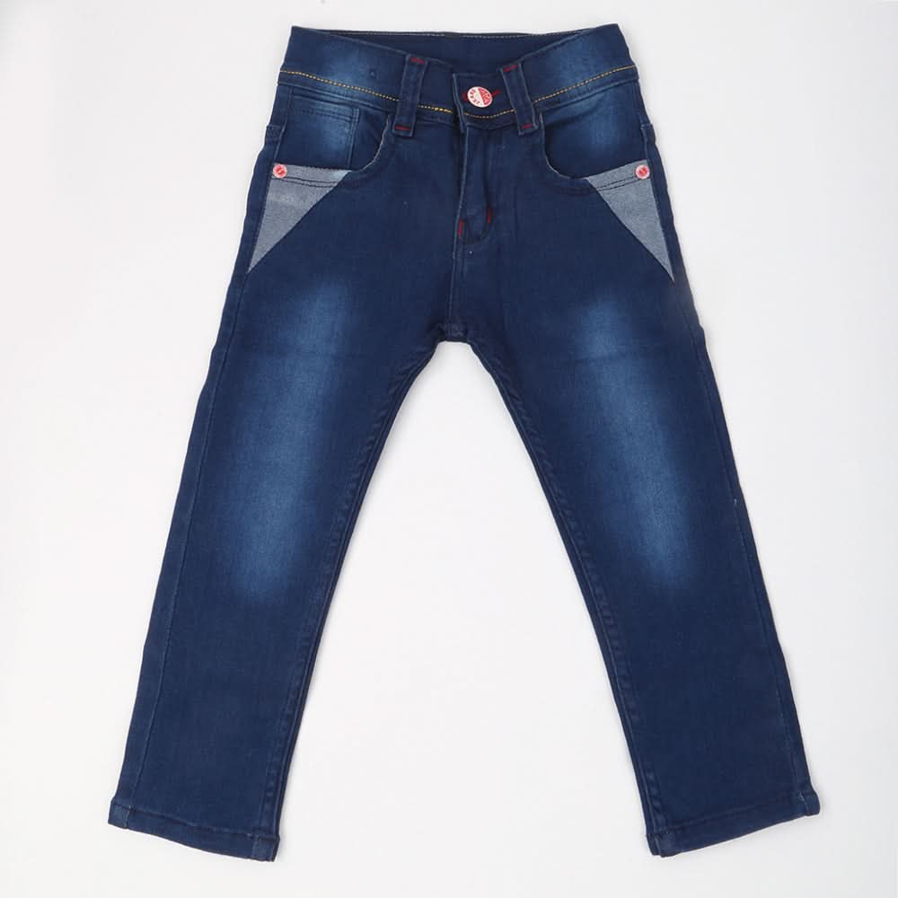 Boys Denim Pant - Dark Blue, Kids, Boys Pants, Chase Value, Chase Value