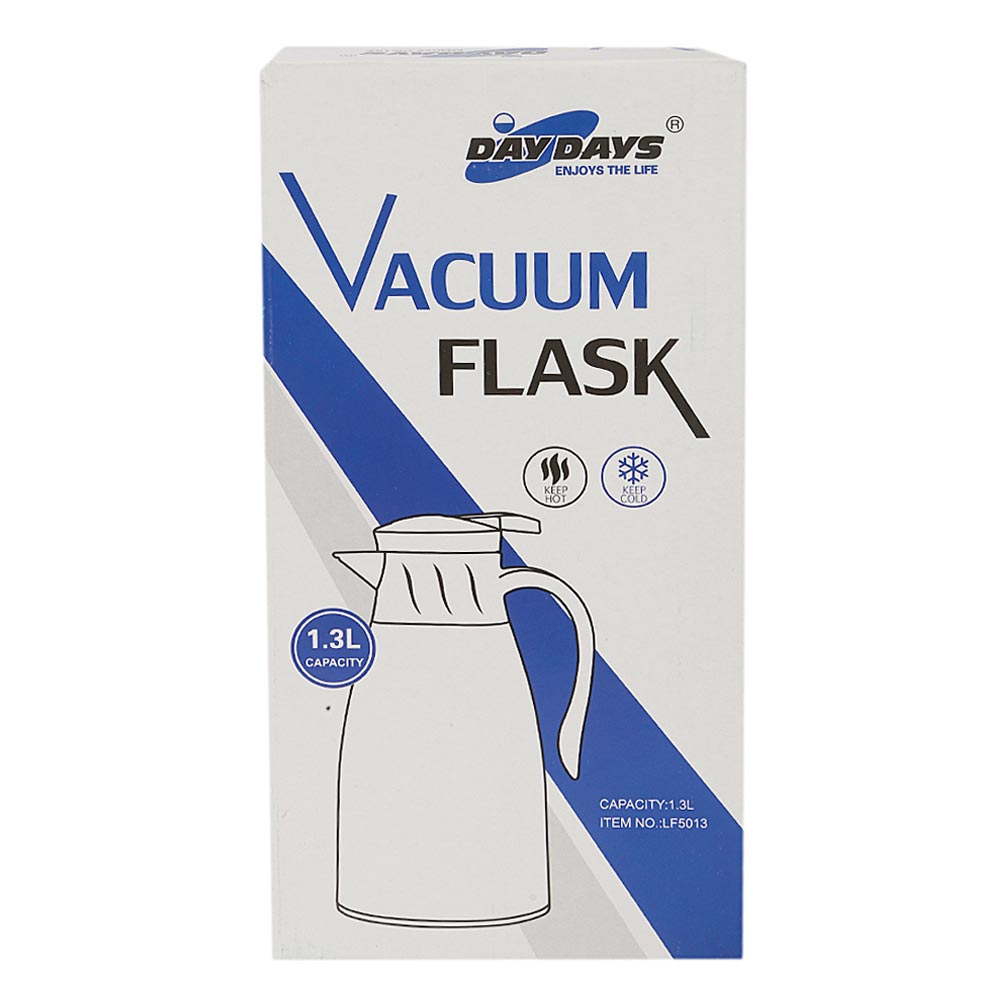 Vacuum Flask Thermos Jug 1.3 Liters - Blue, Home & Lifestyle, Glassware & Drinkware, Chase Value, Chase Value