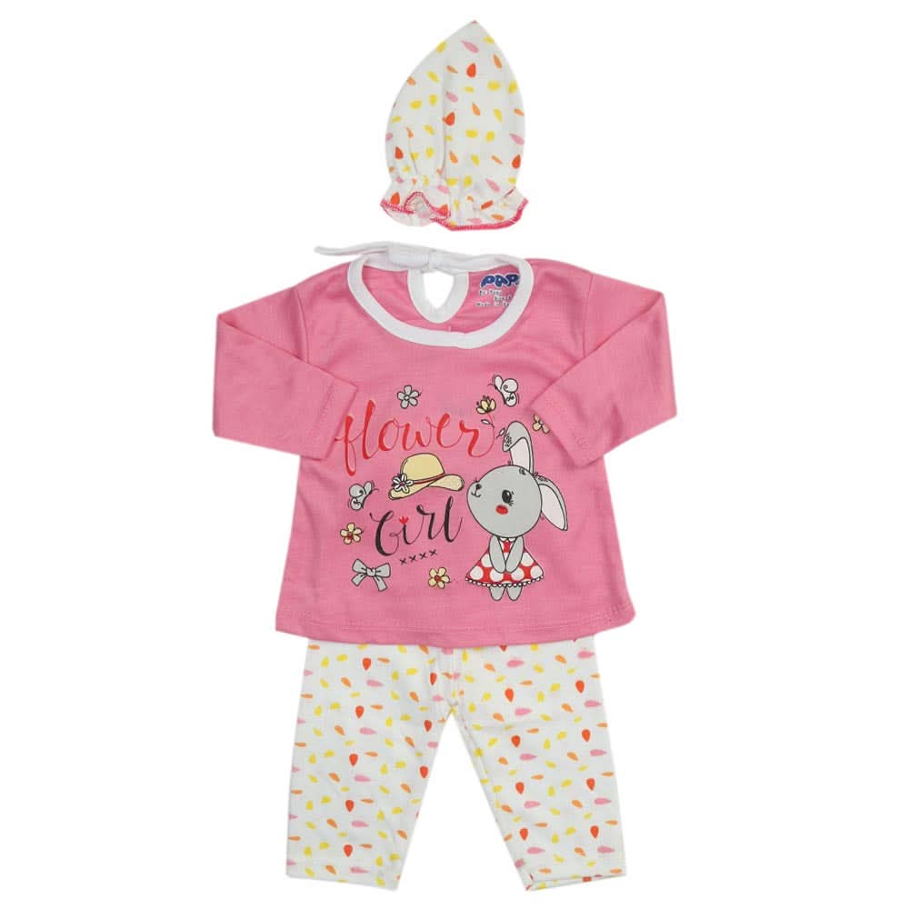 Newborn Boys Full Sleeves Suit - Pink, Newborn Boys Sets & Suits, Chase Value, Chase Value