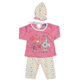 Newborn Boys Full Sleeves Suit - Pink, Newborn Boys Sets & Suits, Chase Value, Chase Value