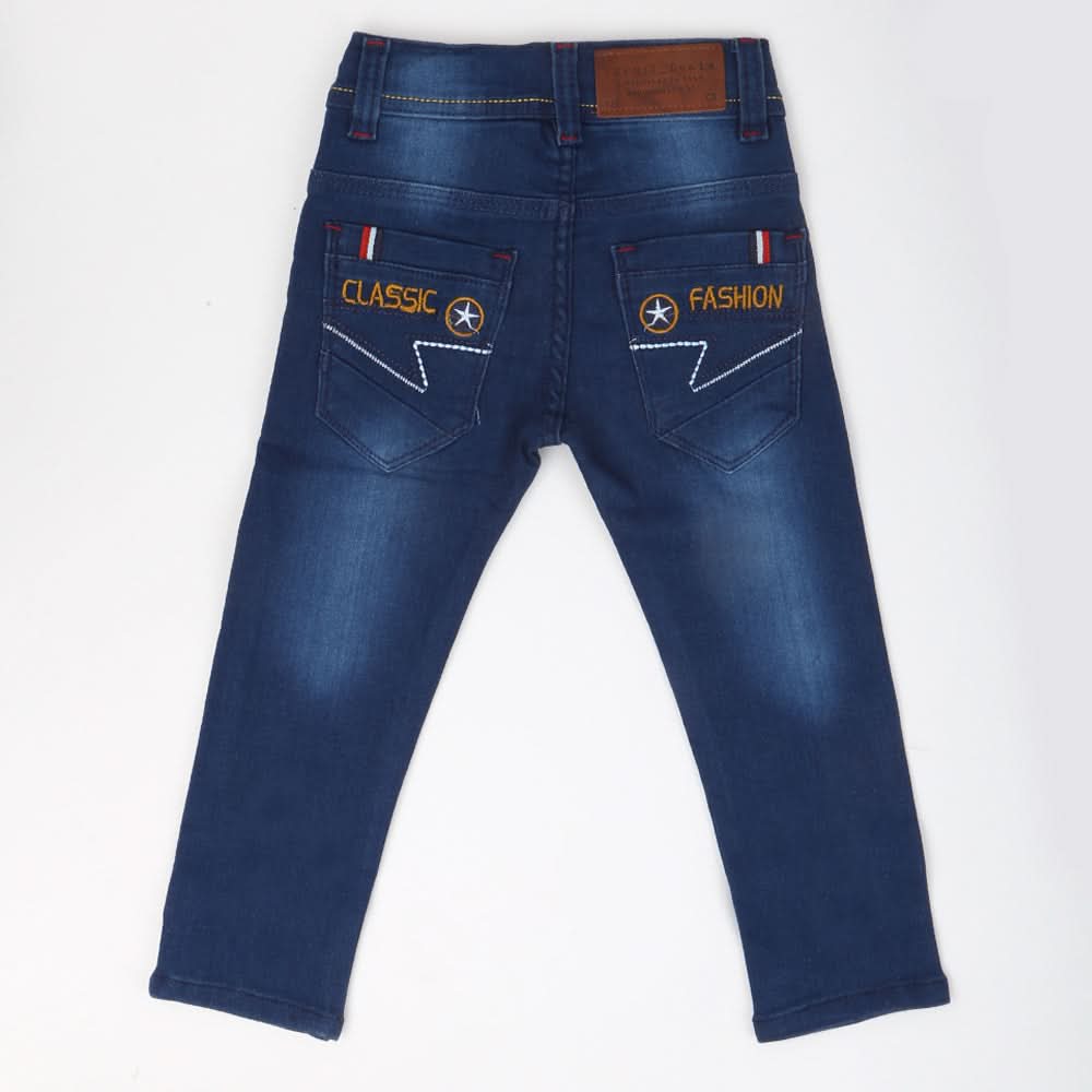 Boys Denim Pant - Dark Blue, Kids, Boys Pants, Chase Value, Chase Value