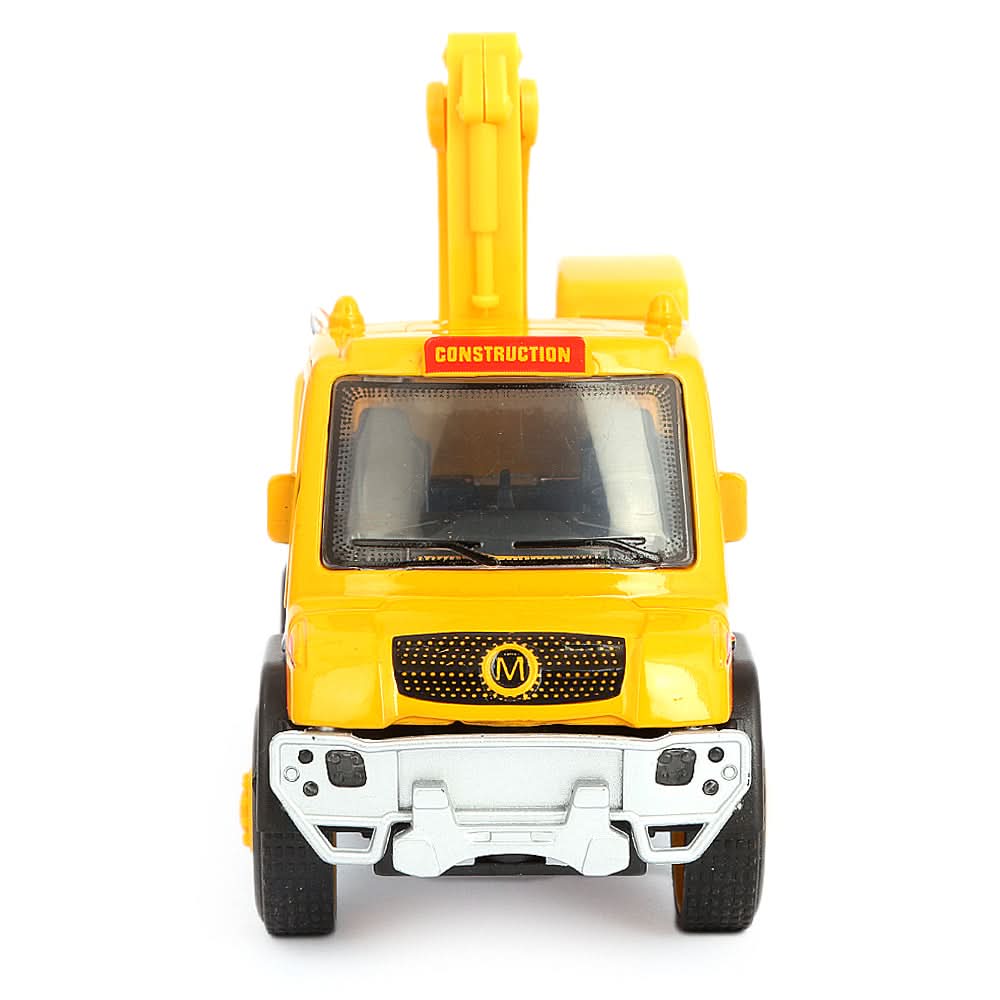Die Cast Construction Truck - Yellow, Kids, Non-Remote Control, Chase Value, Chase Value