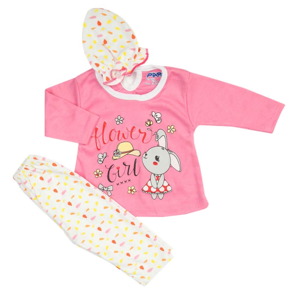 Newborn Boys Full Sleeves Suit - Pink, Newborn Boys Sets & Suits, Chase Value, Chase Value