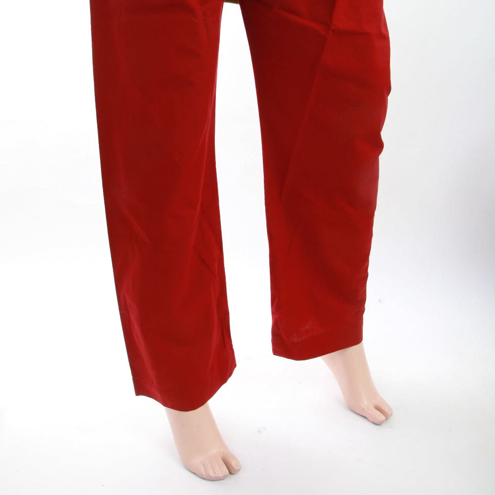 Women's Basic Trouser - Maroon, Women, Pants & Tights, Chase Value, Chase Value