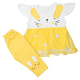 Girls Pajama Suits - Yellow, Kids, Girls Sets And Suits, Chase Value, Chase Value