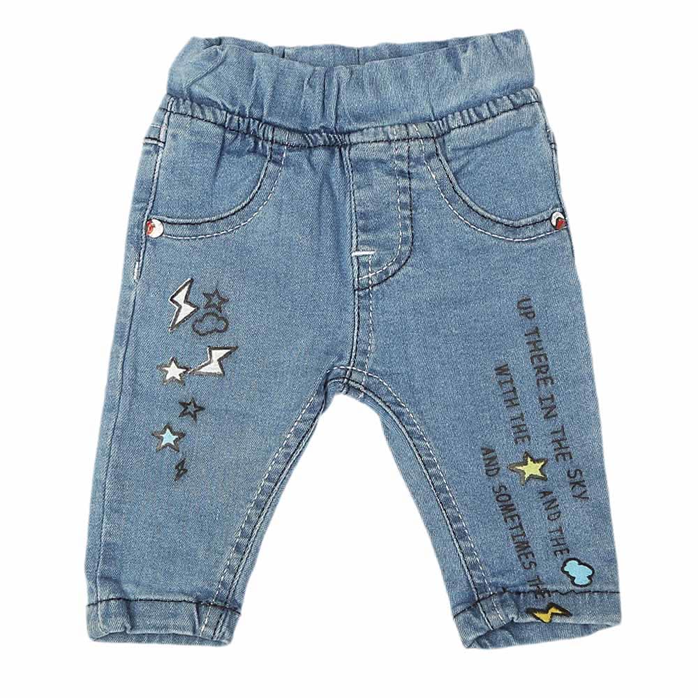 Newborn Boys Denim Pants - Light Blue, Kids, NB Boys Shorts And Pants, Chase Value, Chase Value