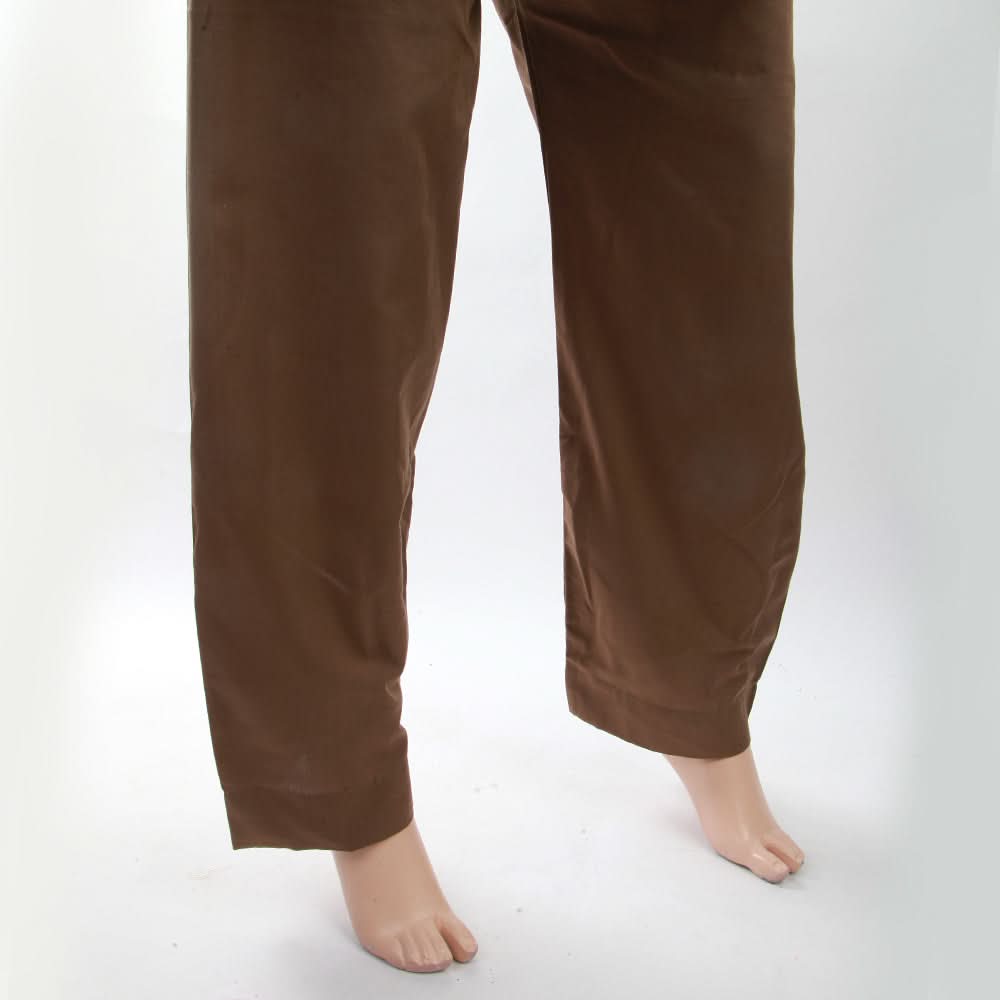 Women's Basic Trouser - Brown, Women, Pants & Tights, Chase Value, Chase Value