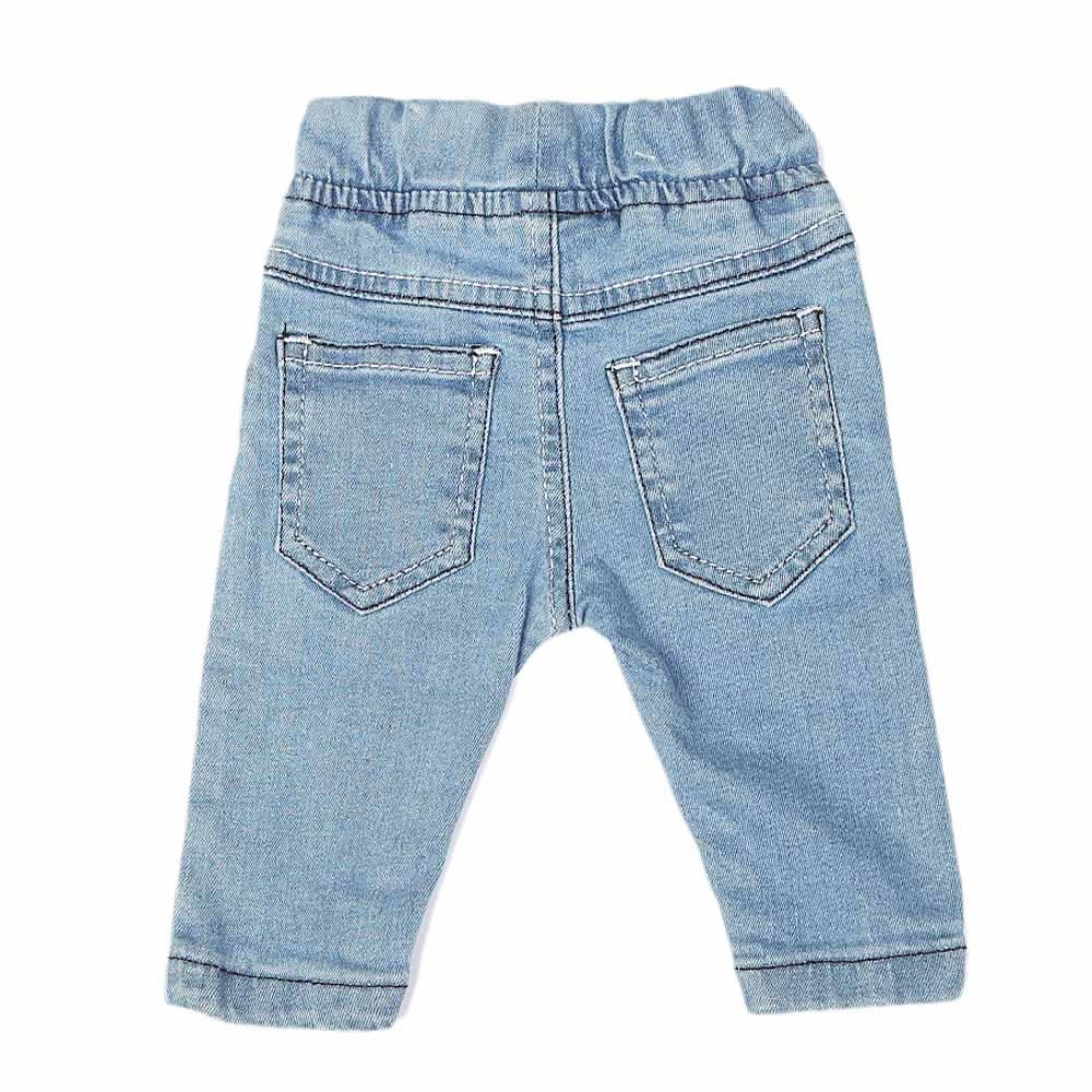 Newborn Boys Denim Pants - Light Blue, Kids, NB Boys Shorts And Pants, Chase Value, Chase Value