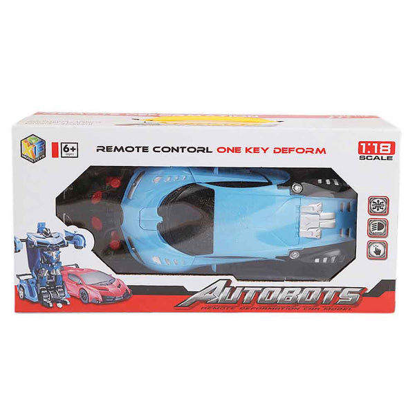 Autobots Remote Deformation Car - Blue - test-store-for-chase-value