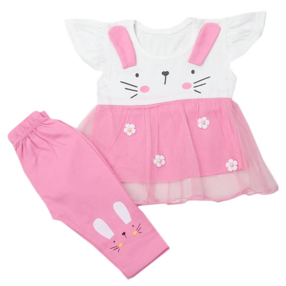 Girls Pajama Suits - Pink, Kids, Girls Sets And Suits, Chase Value, Chase Value