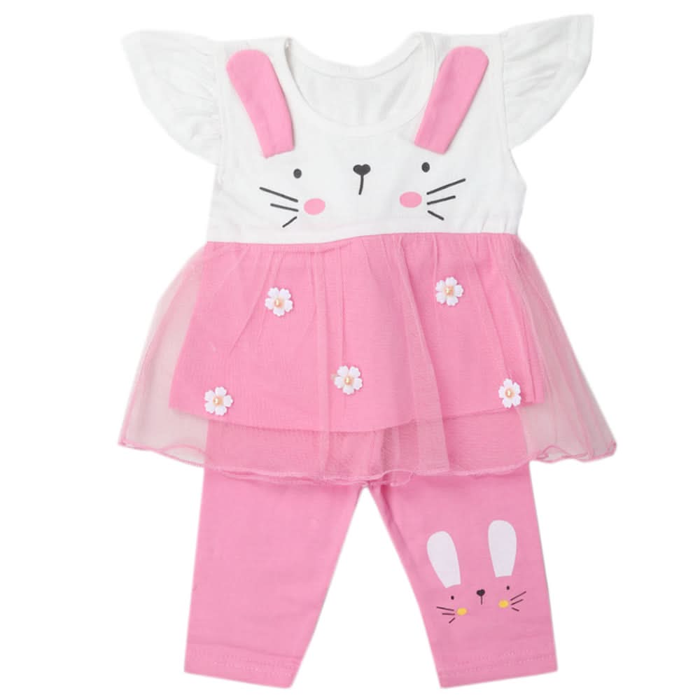 Girls Pajama Suits - Pink, Kids, Girls Sets And Suits, Chase Value, Chase Value
