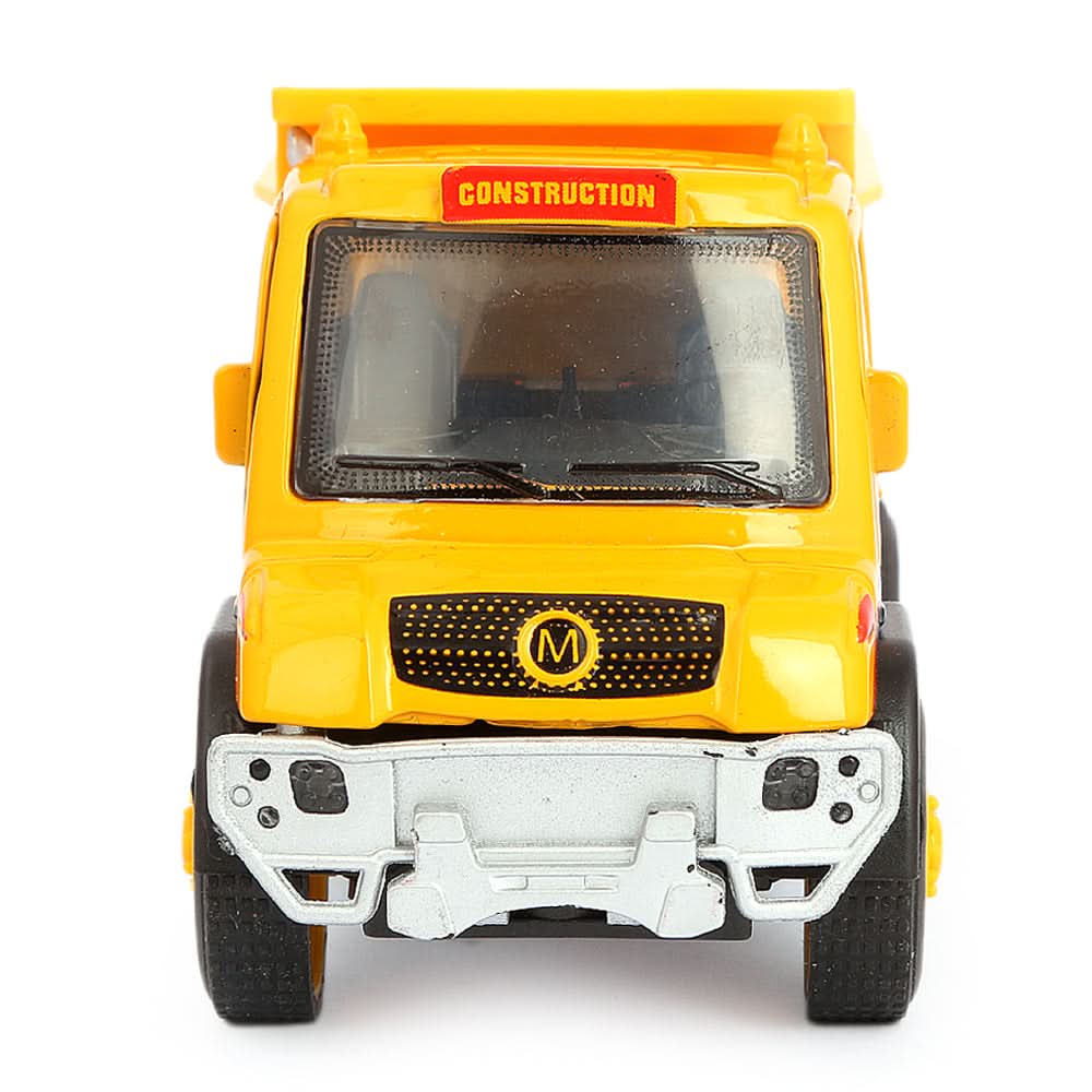 Die Cast Construction Truck - Yellow, Kids, Non-Remote Control, Chase Value, Chase Value