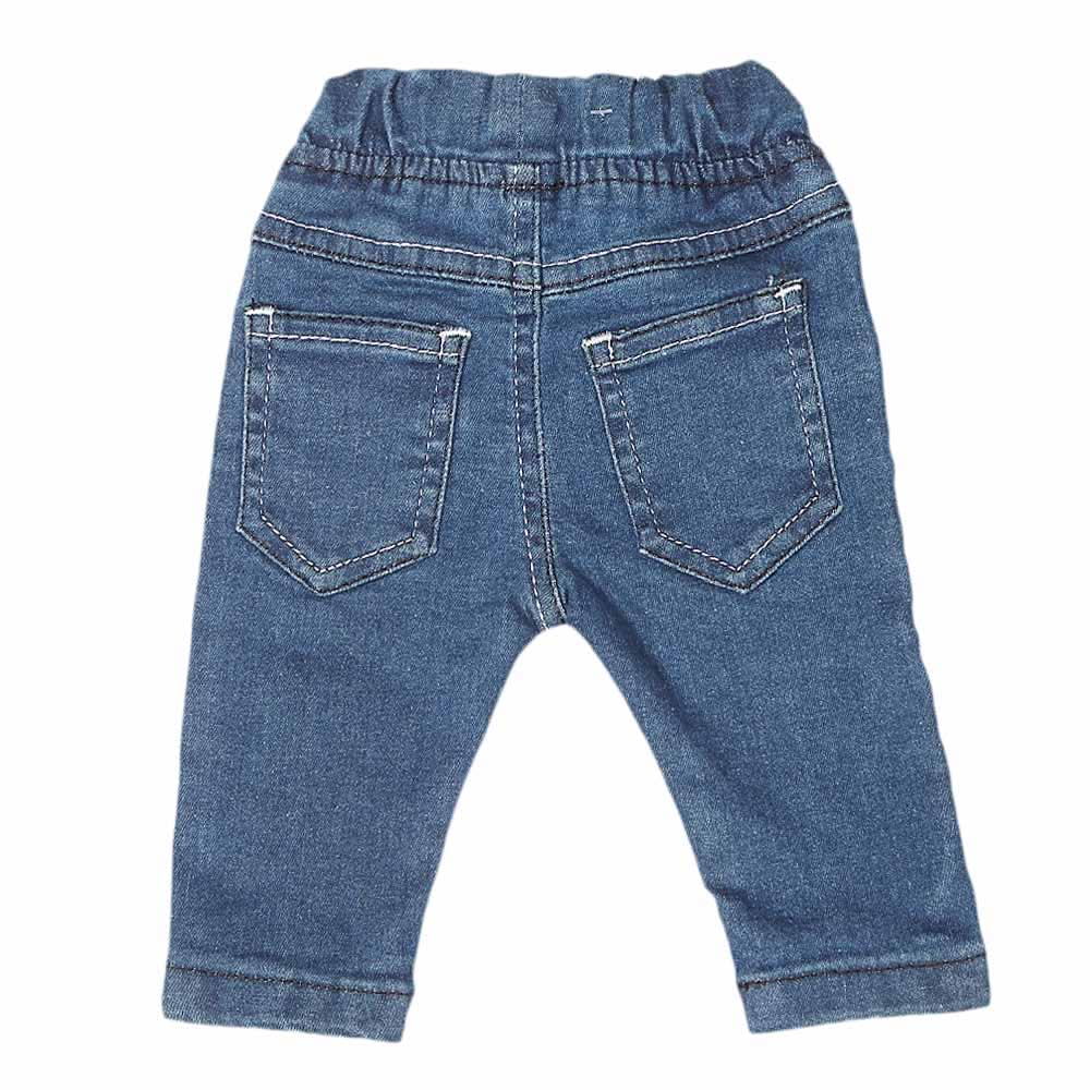 Newborn Boys Denim Pants - Blue, Kids, NB Boys Shorts And Pants, Chase Value, Chase Value