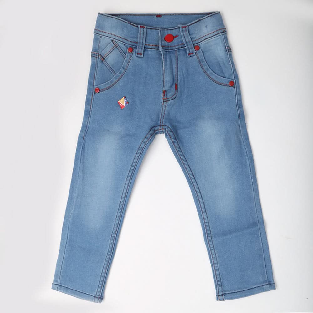 Boys Denim Pant - Light Blue, Kids, Boys Pants, Chase Value, Chase Value