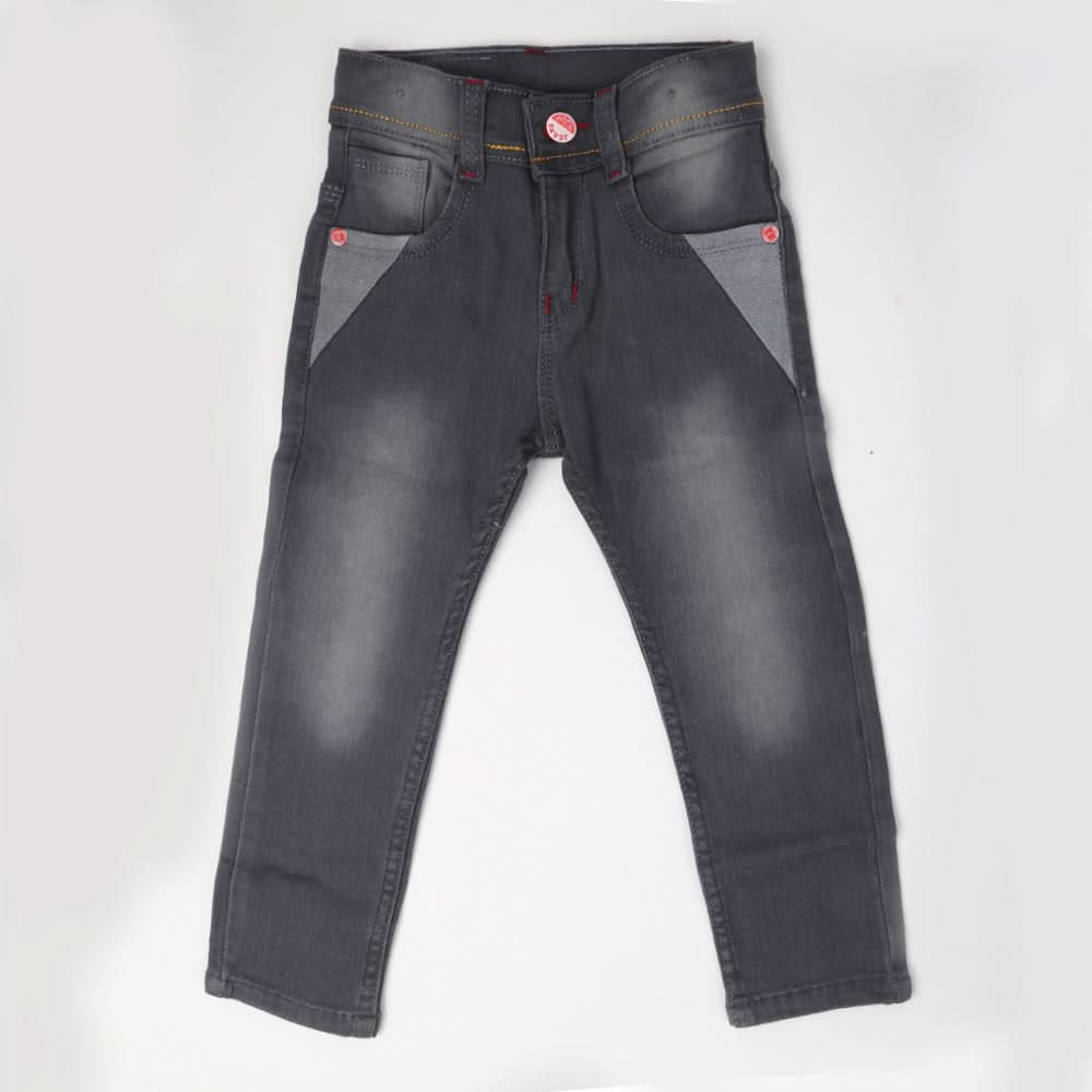 Boys Denim Pant - Grey, Kids, Boys Pants, Chase Value, Chase Value
