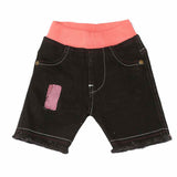 Newborn Girls Denim Short  - Black, Kids, New Born Boys Shorts And Pants, Chase Value, Chase Value