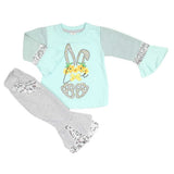 Girls Pajama Suit - Light Blue, Girls Suits, Chase Value, Chase Value