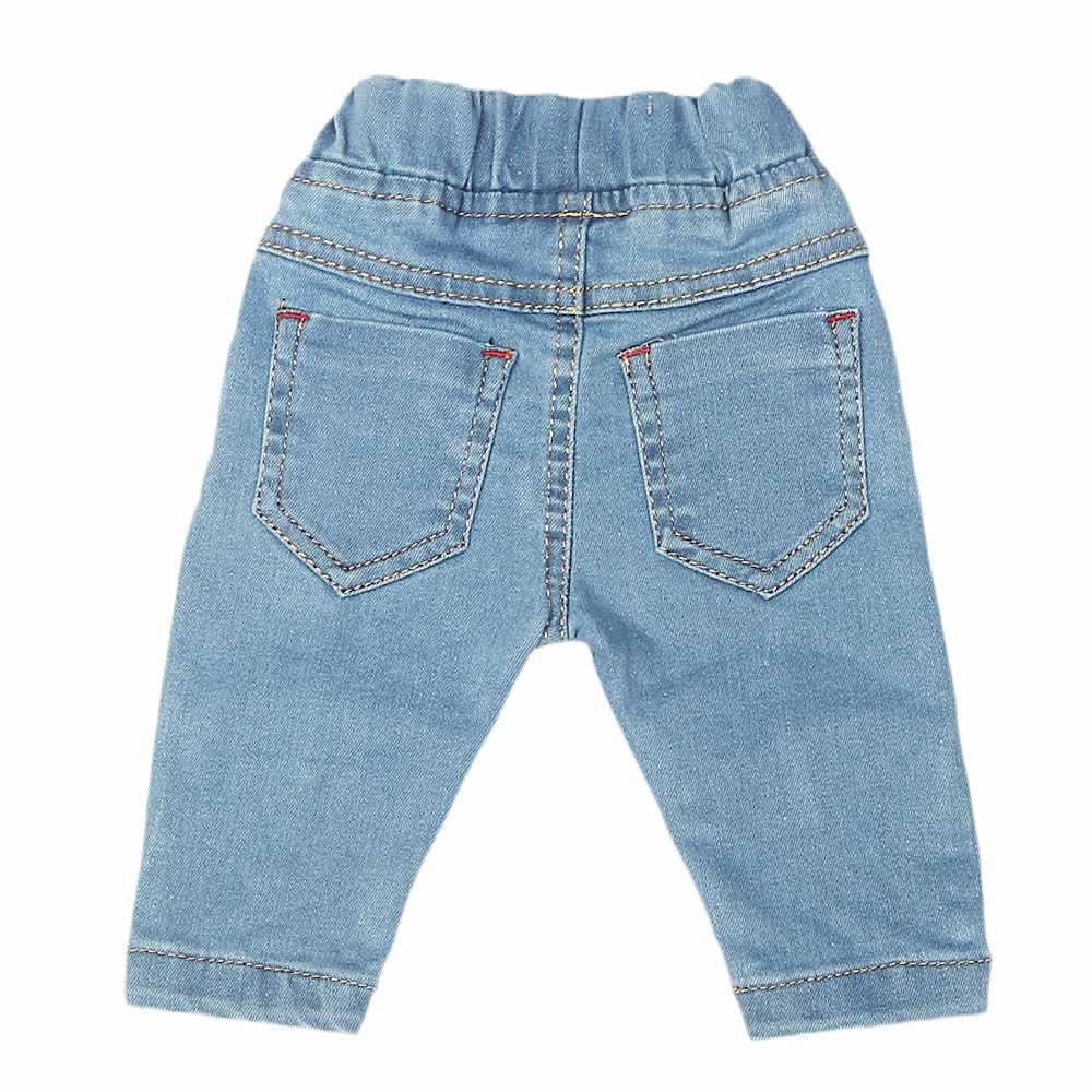 Newborn Boys Denim Pants - Light Blue, Kids, NB Boys Shorts And Pants, Chase Value, Chase Value