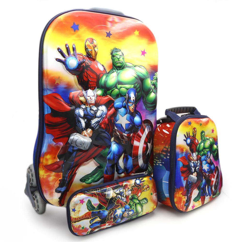 School Trolley Bag, Kids, School And Laptop Bags, Chase Value, Chase Value