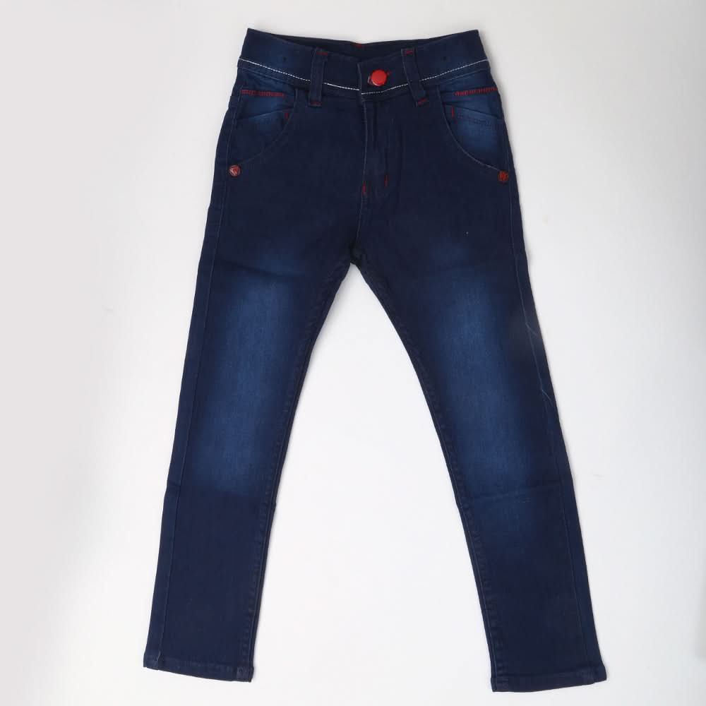 Boys Denim Pant - Dark Blue, Kids, Boys Pants, Chase Value, Chase Value