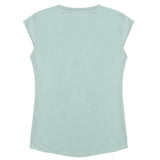 Girls Half Sleeves Printed T-Shirt - Sea Green, Girls T-Shirts, Chase Value, Chase Value