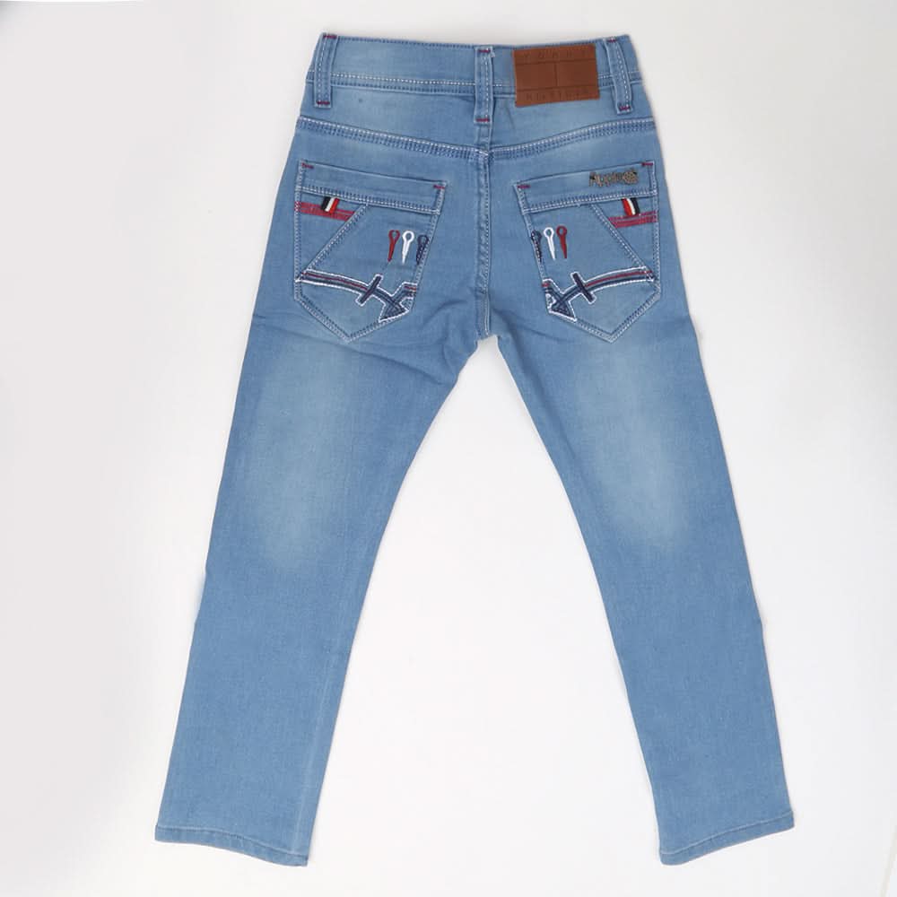 Boys Denim Pant - Light Blue, Kids, Boys Pants, Chase Value, Chase Value