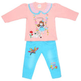 Newborn Girls Full Sleeves 2 Piece Suit - Pink, Kids, NB Girls Sets And Suits, Chase Value, Chase Value