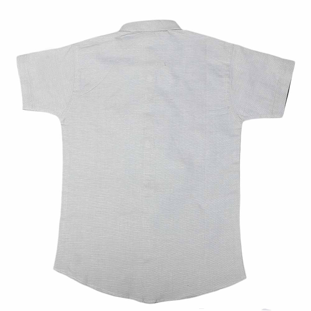 Boys Half Sleeves Printed Shirt - Grey, Kids, Boys Shirts, Chase Value, Chase Value