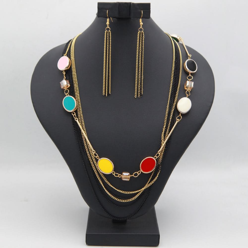 Women's Mala Set - Multi, Women, Jewellery Set, Chase Value, Chase Value