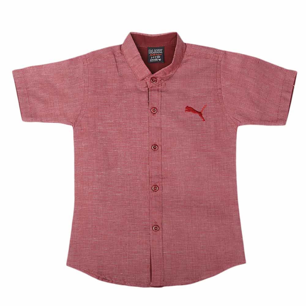 Boys Half Sleeves Printed Shirt - Purple, Kids, Boys Shirts, Chase Value, Chase Value