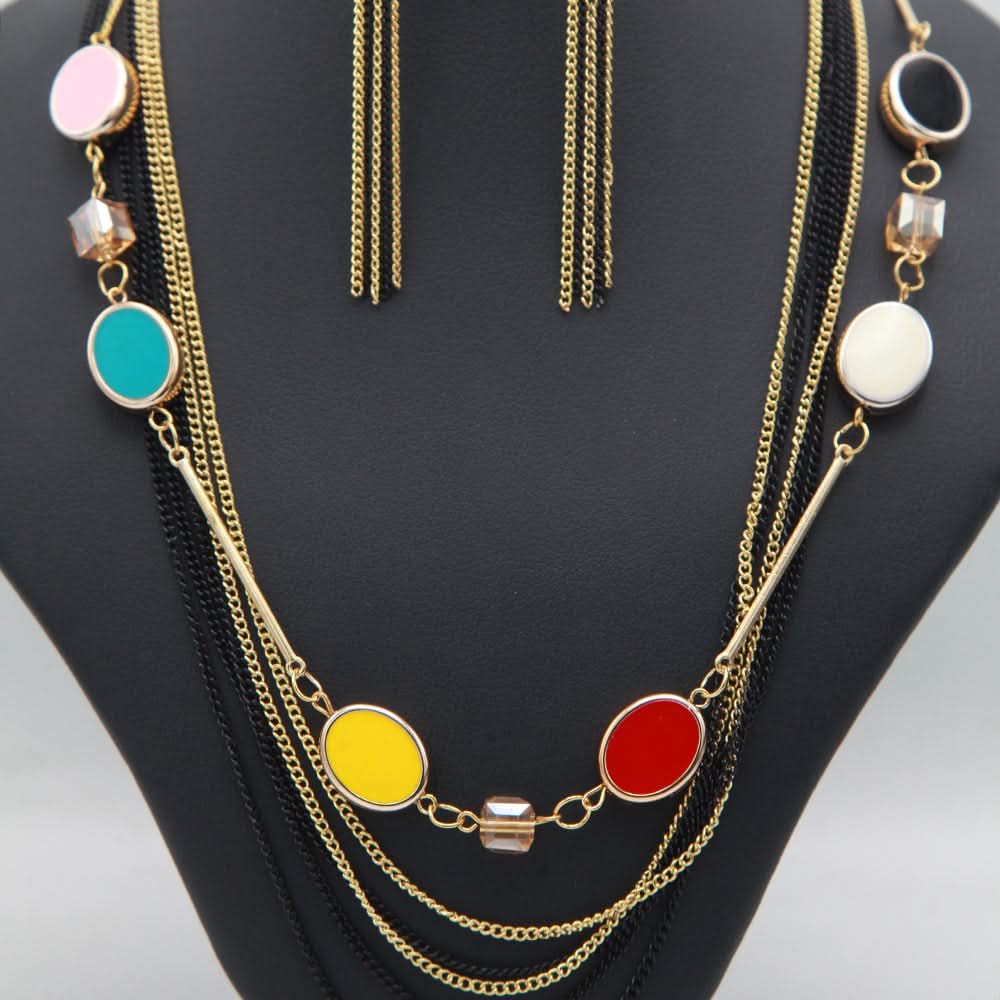 Women's Mala Set - Multi, Women, Jewellery Set, Chase Value, Chase Value