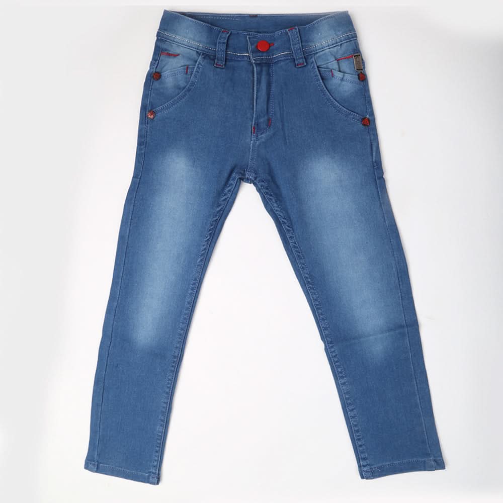 Boys Denim Pant - Light Blue, Kids, Boys Pants, Chase Value, Chase Value