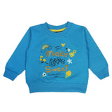 Girls Full Sleeves T-Shirt - Blue, Girls T-Shirts, Chase Value, Chase Value