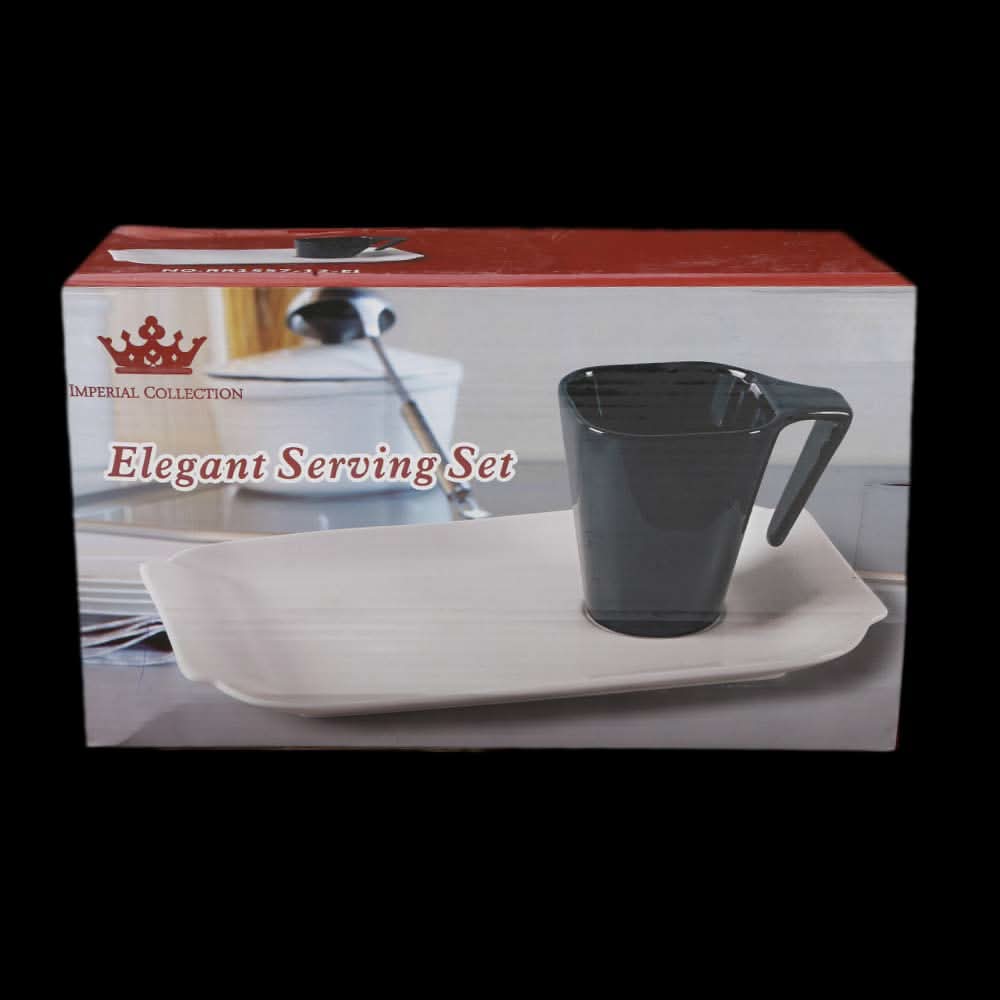 Mug With Plate - White, Home & Lifestyle, Serving And Dining, Chase Value, Chase Value