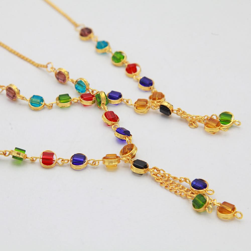 Girls Mala Set - Golden, Kids, Jewellery Sets, Chase Value, Chase Value