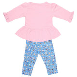 Newborn Girls Full Sleeves 2 Piece Suit - Pink, Kids, NB Girls Sets And Suits, Chase Value, Chase Value